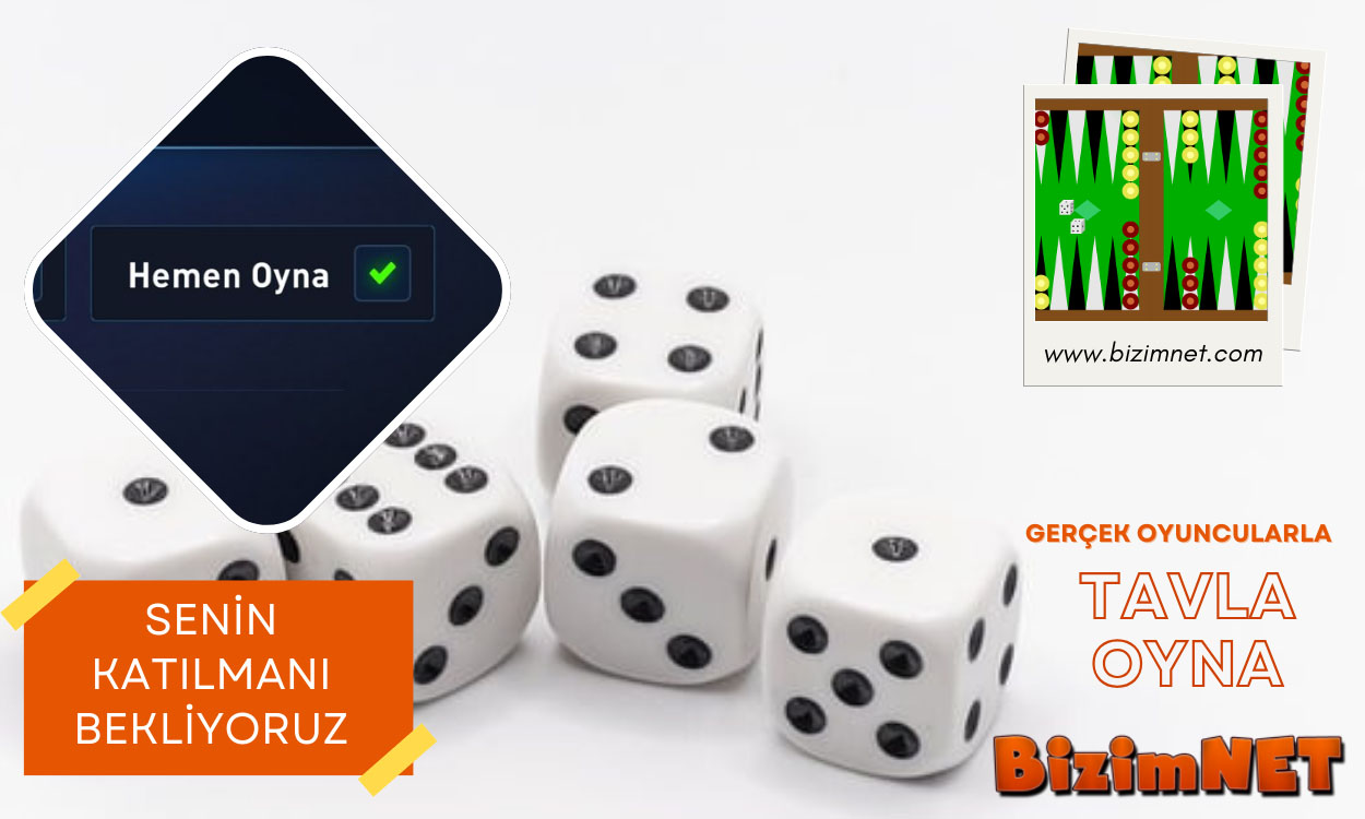 Gerçek Oyuncularla Tavla Oyna